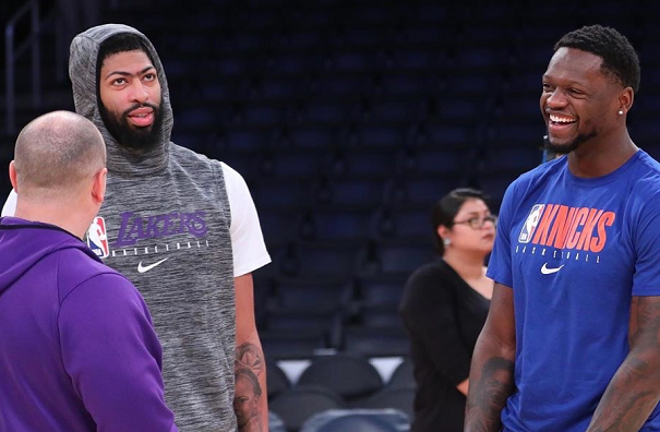 尼克斯碾压福建队，浓眉哥扛起全队