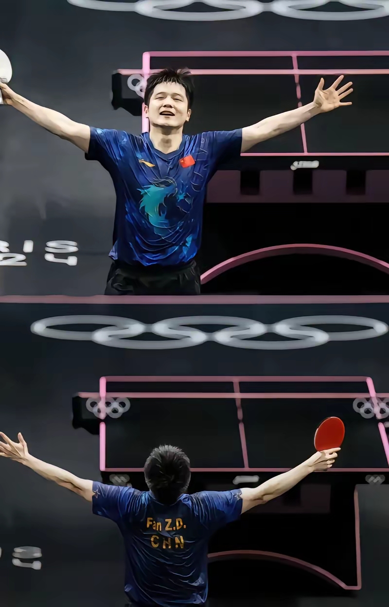 德国队绝杀中国队，樊振东点燃赛场